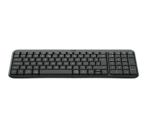 Logitech K250 Bluetooth Keyboard with Numpad, Easy Connectivity, Compact Wireless Keyboard, Spill-Resistant, Comfortable Keys - Windows/MacOS - Graphite 