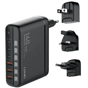 LDNIO A6140C 140W GaN Desktop Charger 6-Port USB PD/QC