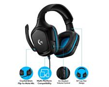Logitech G431 7.1 Surround Sound Wired Gaming Headset