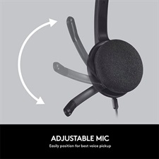 Logitech H340 USB Headphones with Mic