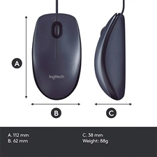 Logitech B100 Optical USB Mouse