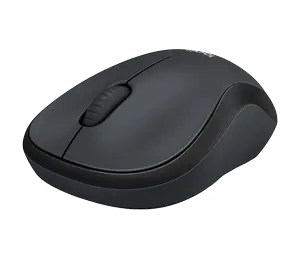Logitech M220 Silent Wireless Mouse, 2.4 GHz with USB Receiver, 1000 DPI Optical Tracking, 18-Month Battery, Ambidextrous, Compatible with PC, Mac, Laptop