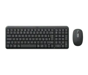 Logitech MK250 Bluetooth Wireless Mouse and Keyboard Combo: Fast & Easy Connectivity, Compact Wireless Keyboard, Ambidextrous Mouse, Durable Build - Windows/MacOS - Graphite 