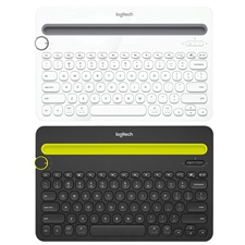 Logitech K480 Bluetooth Multi-Device Keyboard (Black/White)