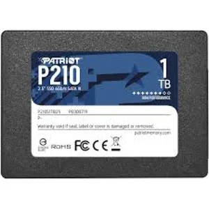 Patriot P210 2.5" SATA III Internal SSD – 128GB, 256GB, 512GB & 1TB