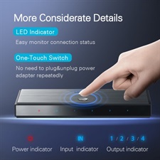 UGREEN CM187 1X4 HDMI Splitter