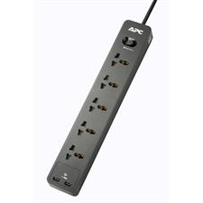 APC SurgeArrest Essential Surge Protector (PME5U2B-MS) BS1363 Plug
