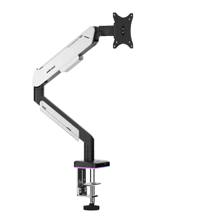 AndaSeat Stealth PRO II RGB A9X-1S (AD-W-A9X-1S-BW) Monitor Arm – 17–42", Black & White