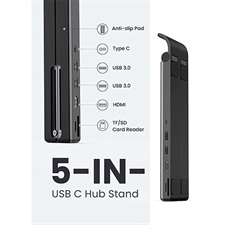 Ugreen Foldable Laptop Stand with Docking Station 80551