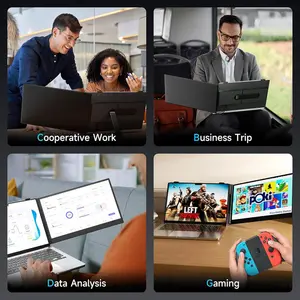 V2Com S8 14" Portable Monitor Full HD USB-C Ultra Slim
