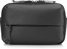 HP Pouch Bag for Electronic Devices Reflective Details, Waterproof Fabric, Adjustable Strap, Black
