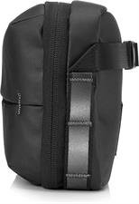 HP Pouch Bag for Electronic Devices Reflective Details, Waterproof Fabric, Adjustable Strap, Black