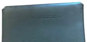 HP Leather Sleeve 13.5"-16" – Black