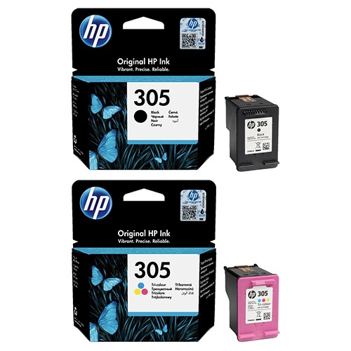 HP 305 Color Ink Cartridge Set