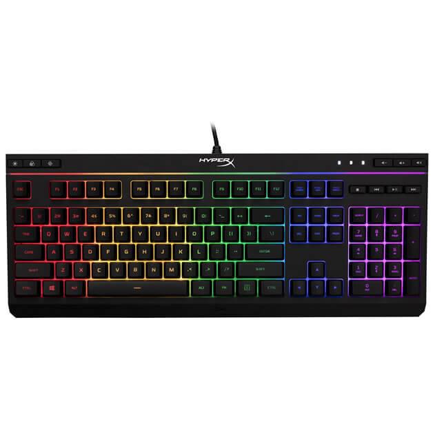 HyperX HX-KB5ME2-US Alloy Core RGB Membrane Gaming Keyboard