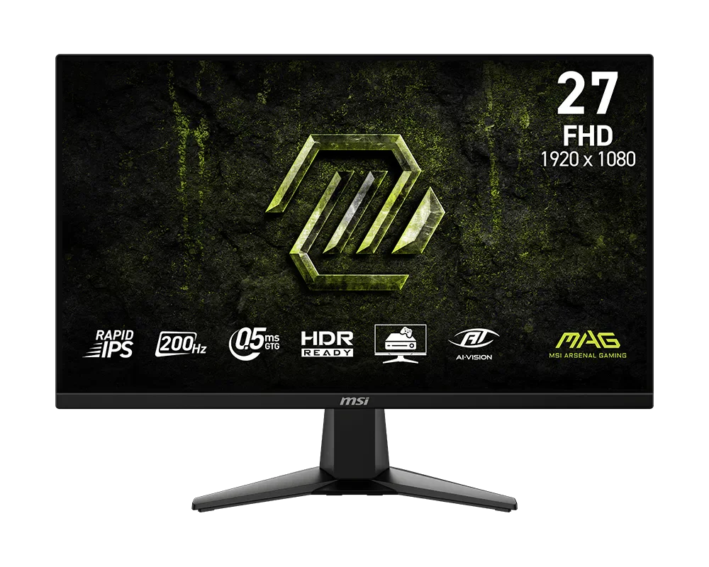 MSI MAG 275F E20 27-Inch FHD (1920 x 1080) 200Hz Rapid IPS Gaming Monitor
