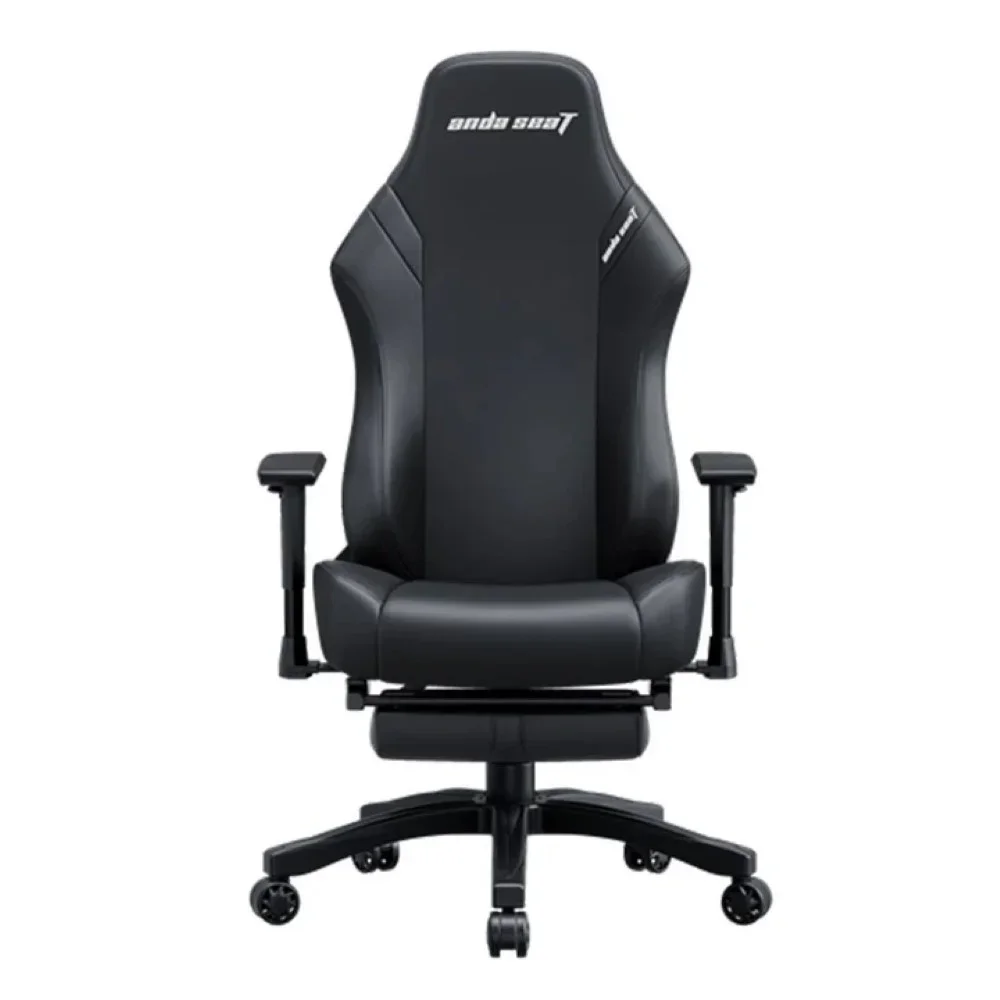 Anda Seat Luna Pro Gaming Chair with Footrest – Black (AD18T-44-B-PV)