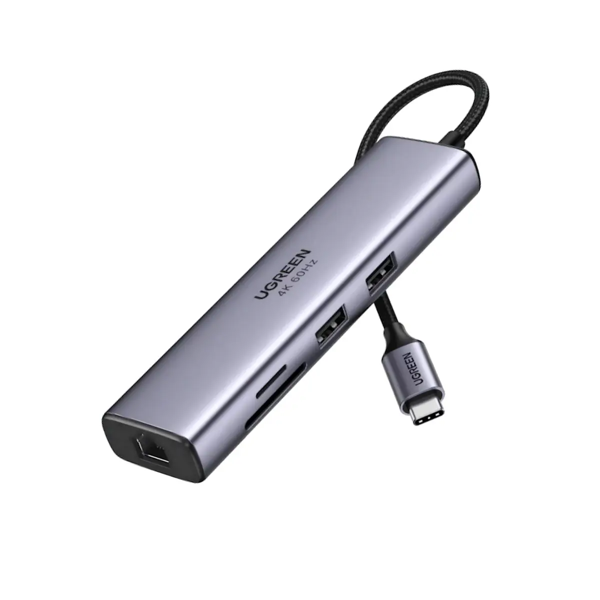 UGREEN 60515 Revodok 7-in-1 USB-C Hub 4K@60Hz HDMI 100W PD 