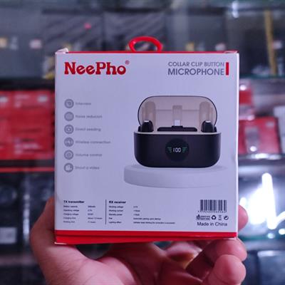 NeePho NP57 Wireless Collar Clip Microphone 