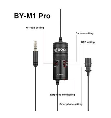 Boya M1 Pro Collar Microphone 