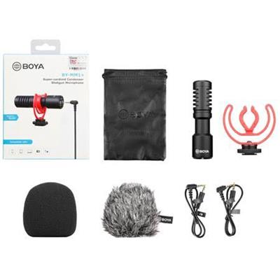 BOYA BY MM1 Plus Shot Gun Microphone 