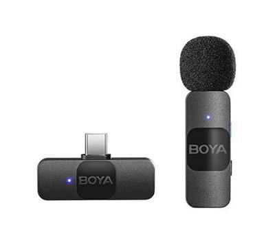 Boya BY V10 C Type Wireless Collar Microphone 