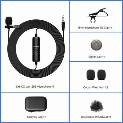 Synco S6E Best Collar Microphone 