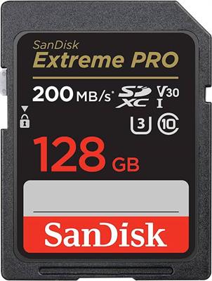 Sandisk 128GB 200MBPS Extreme Pro Memory Card Original