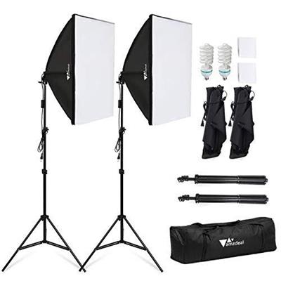 50x60cm Single Bulb Soft Box For Content Creators