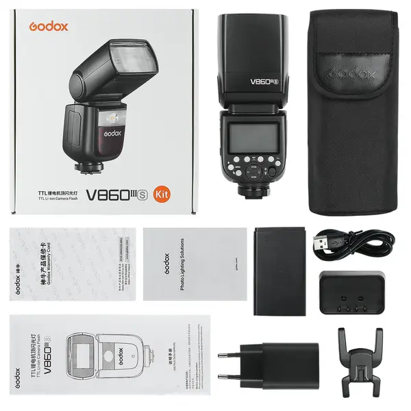 Godox V860 III TTL Li-on Flash – Sony / Nikon / Canon