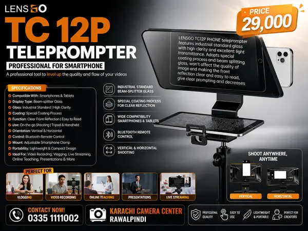 Lens Go TC12P Teleprompter