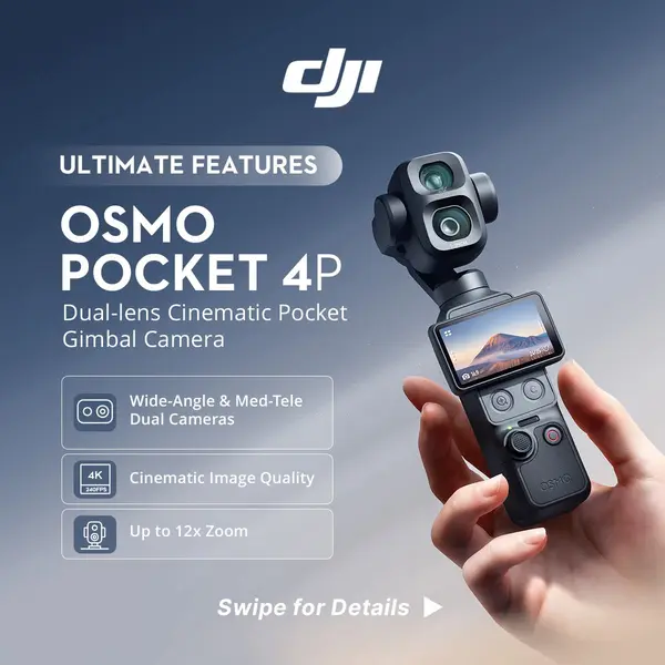 DJI Osmo Pocket 4P Standard Combo