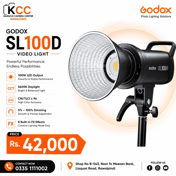 Godox SL100D Video Light