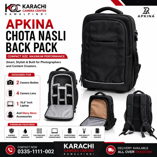Apkina Chota Nasli Camera Backpack
