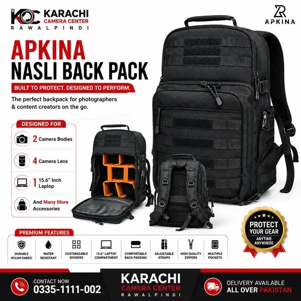 Apkina Nasli Camera Backpack