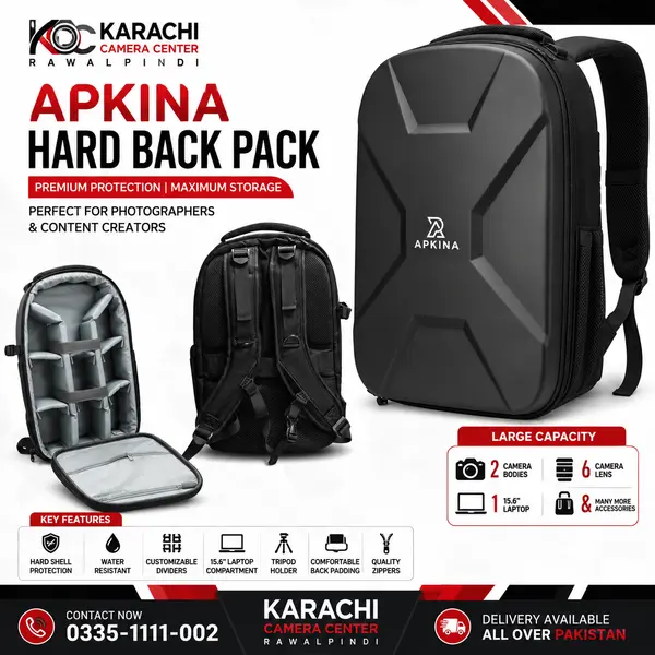 Apkina Hard Solid Camera Backpack