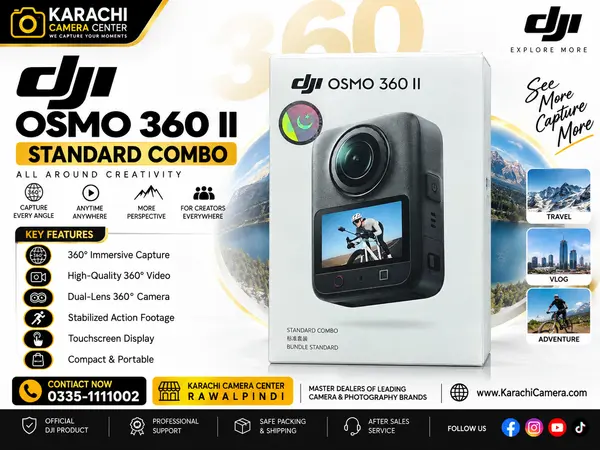 DJI Osmo 360 II Standard Combo