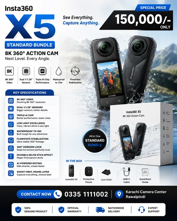Insta360 X5 Standard Bundle