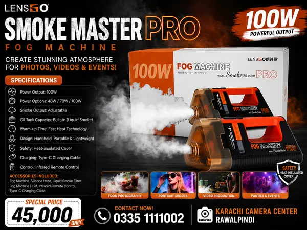 LensGo Smoke Master Pro Fog Machine