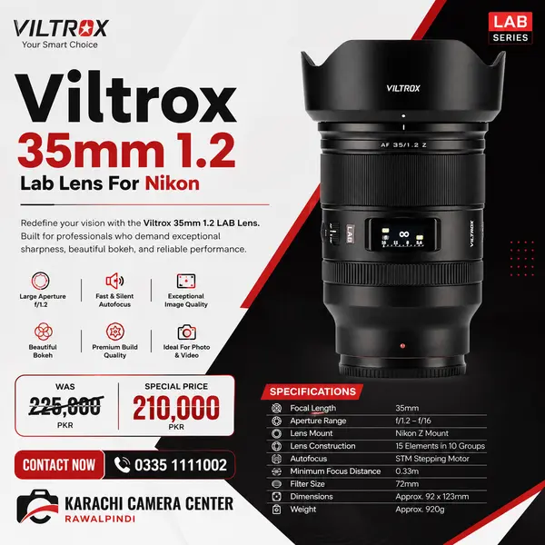 Viltrox AF 35mm F1.2 LAB Lens for Nikon Z Mount