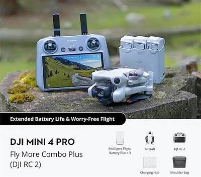 DJI Mini 4 Pro Combo with RC 2 Smart Controller
