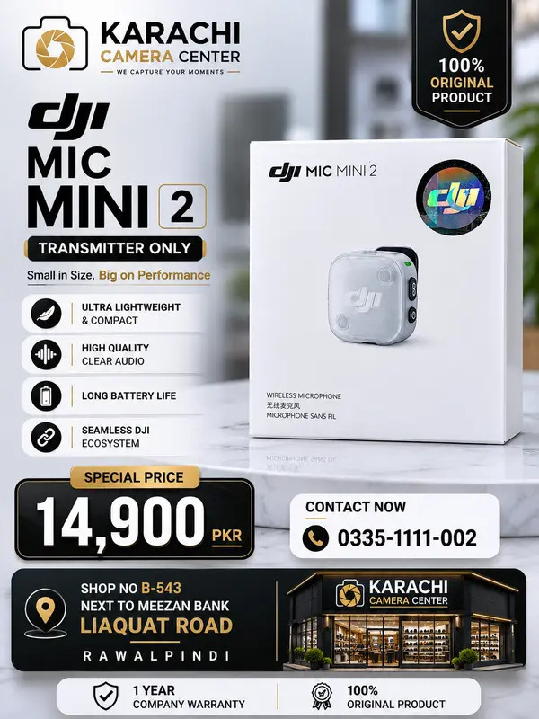 Dji Mic Mini 2 Transmitter 