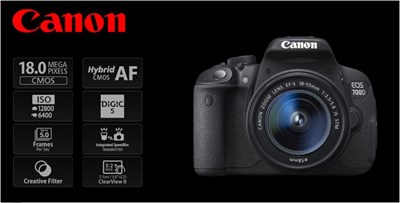 Canon 700D + 18-55 IS STM