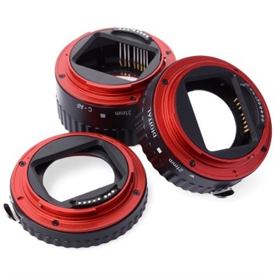 Canon Auto Macro Tube Red Metal Ring