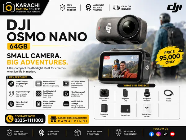 DJI Osmo Nano 64GB Camera 
