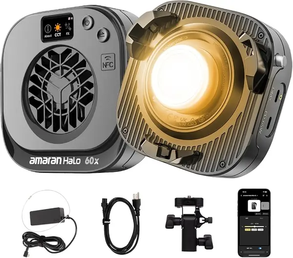 Aputure amaran Halo 60x Bi-Color LED Video Light
