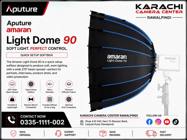Aputure Amaran Light Dome 90 Softbox