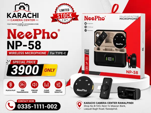 Neepho NP-58 Wireless Microphone