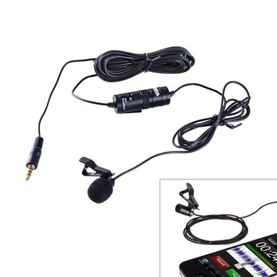 BOYA BY M1 (Original) Lavalier Microphone Audio Recorder for phone Canon Nikon DSLR Camera