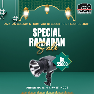 Amaran COB 60x S - Compact Bi-Color Point-Source Light
